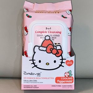 Hello Kitty x The Creme Shop Complete Cleansing Wipes